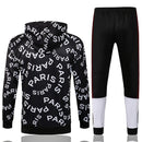 KIT MOLETOM - PARIS SAINT GERMAIN (PSG) - PRETO PARIS