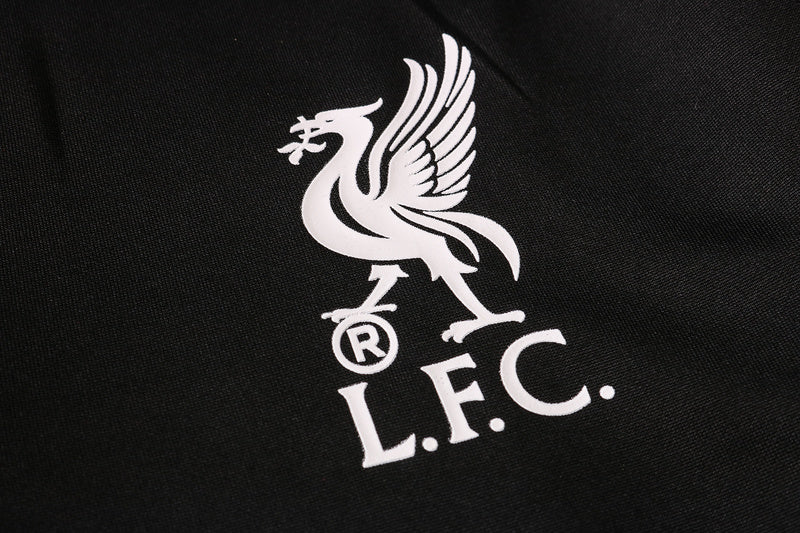 KIT PRÉ JOGO - LIVERPOOL - PRETO E BRANCO