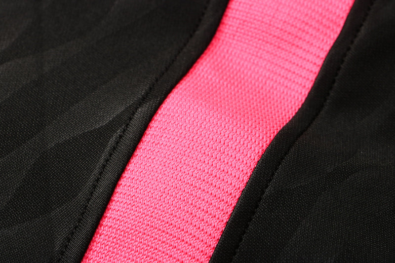 KIT PRÉ JOGO - PARIS SAINT GERMAIN (PSG) - PRETO E ROSA
