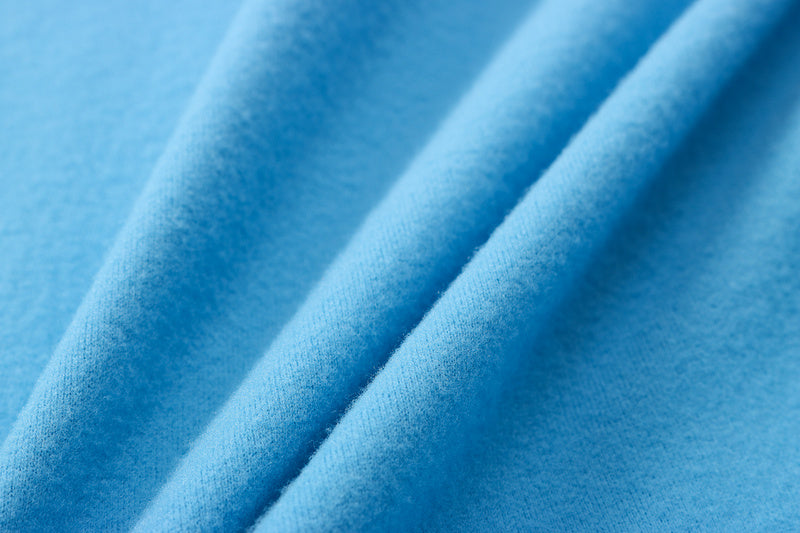 KIT PASSEIO COM CAPUZ - OLYMPIQUE DE MARSEILLE - AZUL E BRANCO