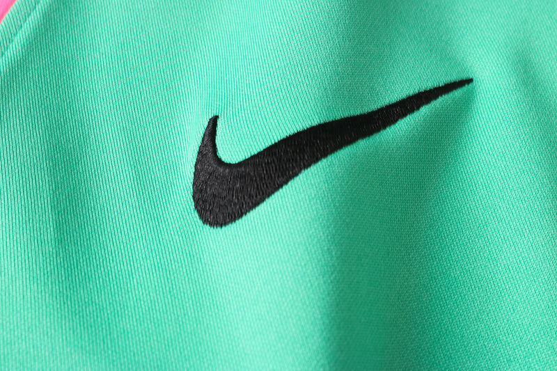 KIT PASSEIO COM CAPUZ - BARCELONA - VERDE, ROSA E PRETO