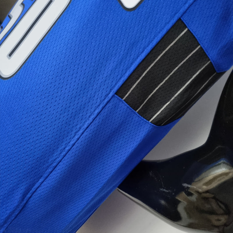 CAMISA ORLANDO MAGIC - AZUL COM JORDAN BRILHANTE - ICON EDITION 75TH ANNIVERSARY - 2021/ 2022