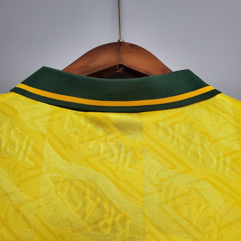CAMISA BRASIL - RETRÔ - TORCEDOR - 1991