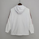 CORTA VENTO - MANCHESTER UNITED - BRANCO COM VERMELHO - 2022