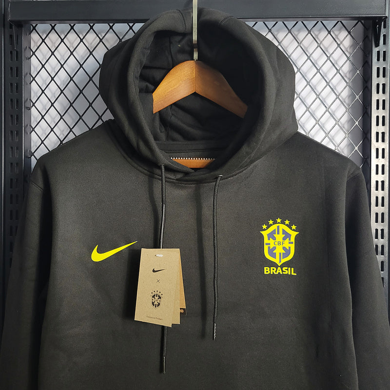 MOLETOM - BRASIL - PRETO - 2022