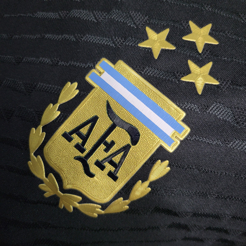 CAMISA ARGENTINA - CONCEITO - PRETA -JOGADOR - 23/24