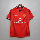 CAMISA MANCHESTER UNITED - RETRÔ - TORCEDOR - 2000