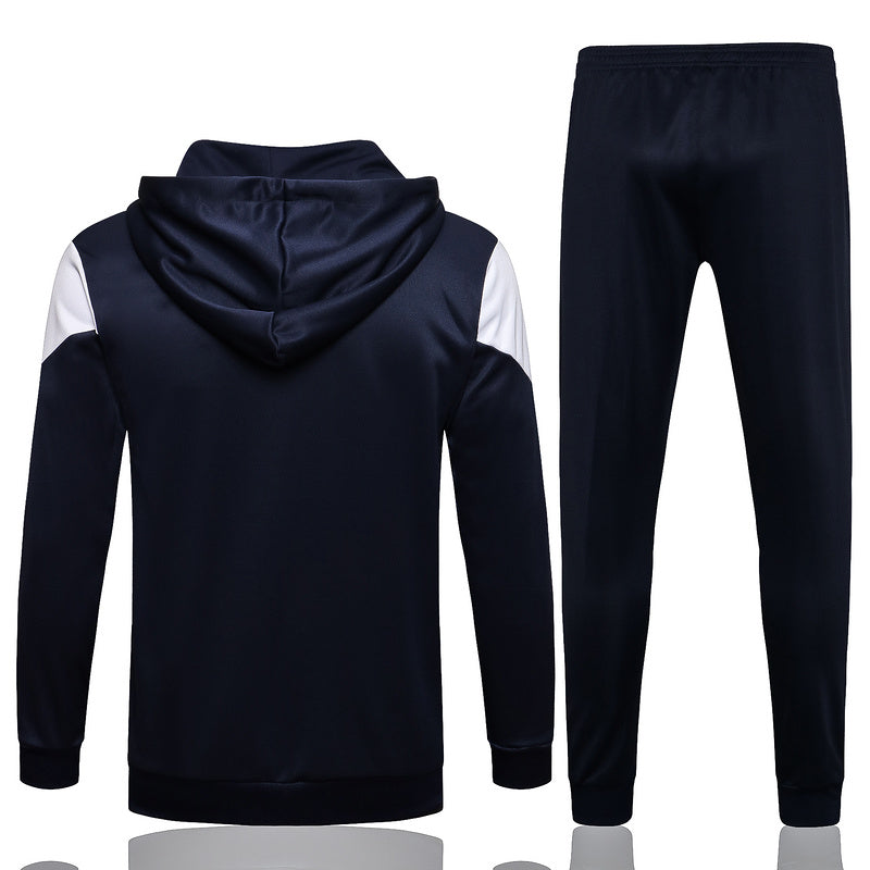 KIT MOLETOM - MANCHESTER CITY - PRETO E AZUL