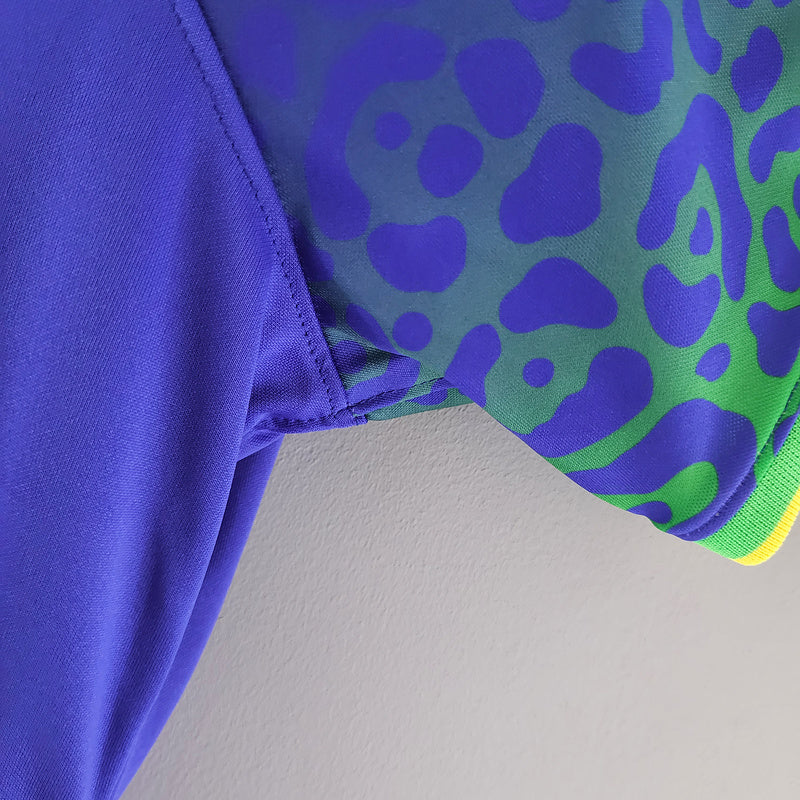 CAMISA BRASIL - AZUL - COPA DO MUNDO - FEMININO - 22/23