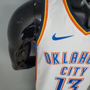CAMISA OKLAHOMA CITY THUNDER - TEMPORADA 21/22 - BRANCA