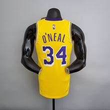 Carregar imagem no visualizador da galeria, CAMISA LAKERS - AMARELA COM NIKE BRILHANTE - 75TH ANNIVERSARY - ICON EDITION - 2021/ 2022
