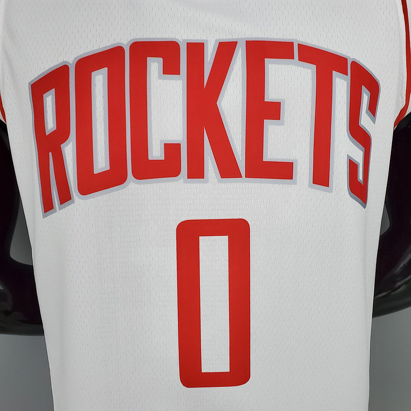 CAMISA HOUSTON ROCKETS - BRANCA TEMPORADA 2021