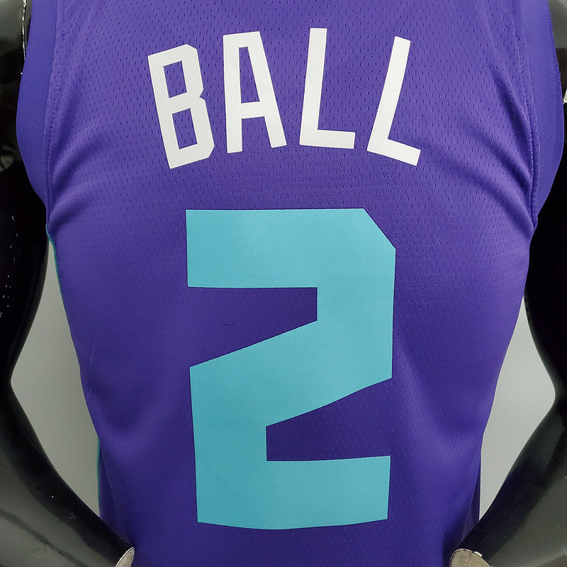 CAMISA CHARLOTTE HORNETS - ROXA CLASSIC - 19/20