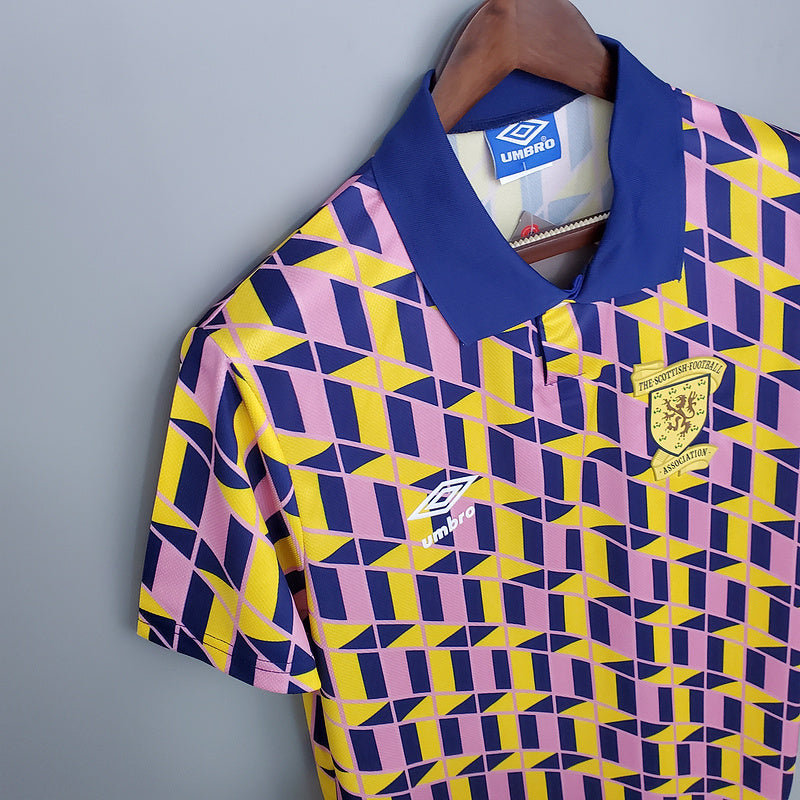 CAMISA ESCÓCIA - RETRÔ - TORCEDOR - 1988