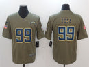CAMISA LOS ANGELES CHARGERS  - NFL - VERDE E AZUL