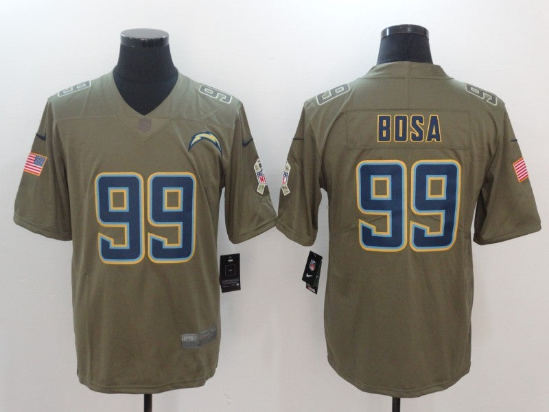 CAMISA LOS ANGELES CHARGERS  - NFL - VERDE E AZUL