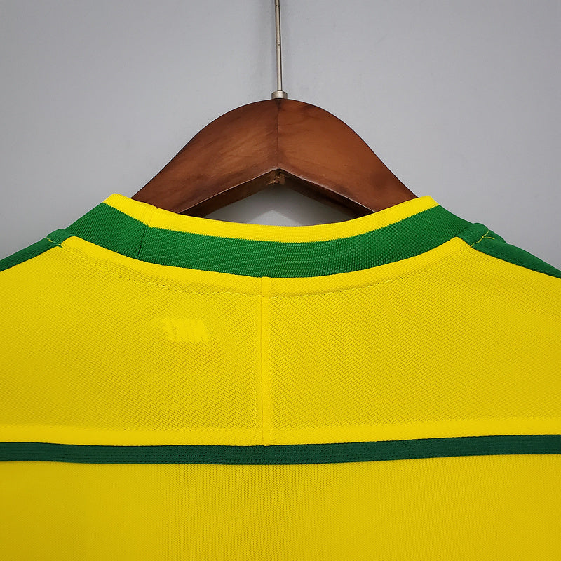 CAMISA BRASIL - RETRÔ - TORCEDOR - 1998