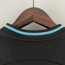 CAMISA  BRASIL - CONCEITO PRETA COM AZUL ESCURA - FEMININO - 22/ 23