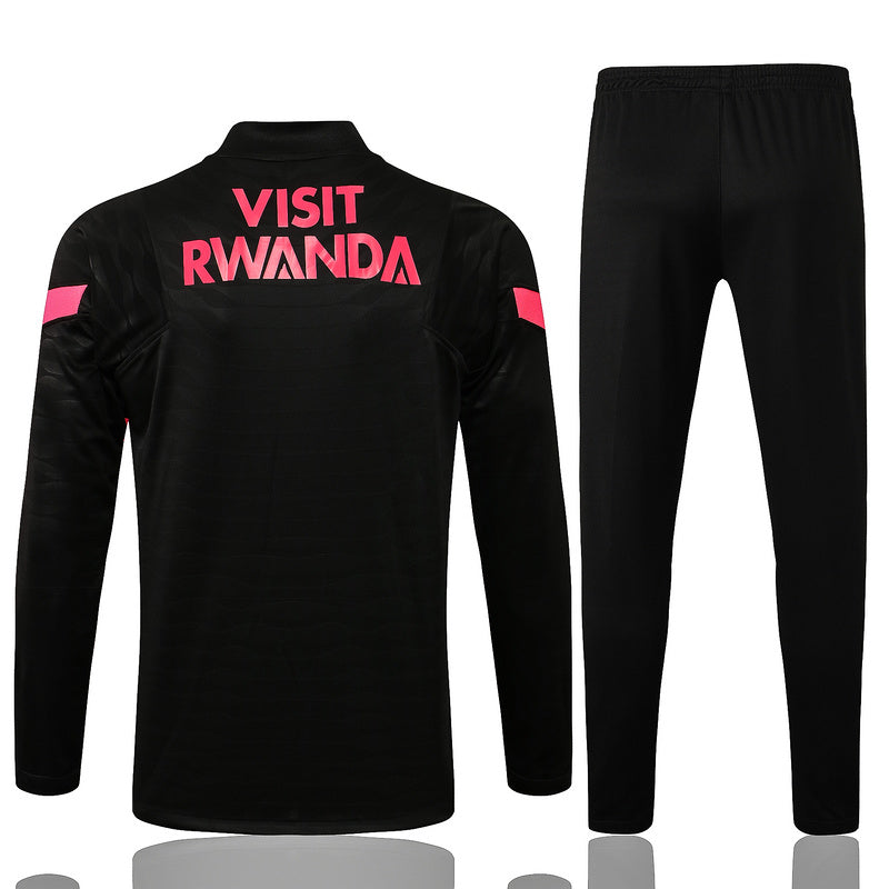 KIT PRÉ JOGO - PARIS SAINT GERMAIN (PSG) - PRETO E ROSA