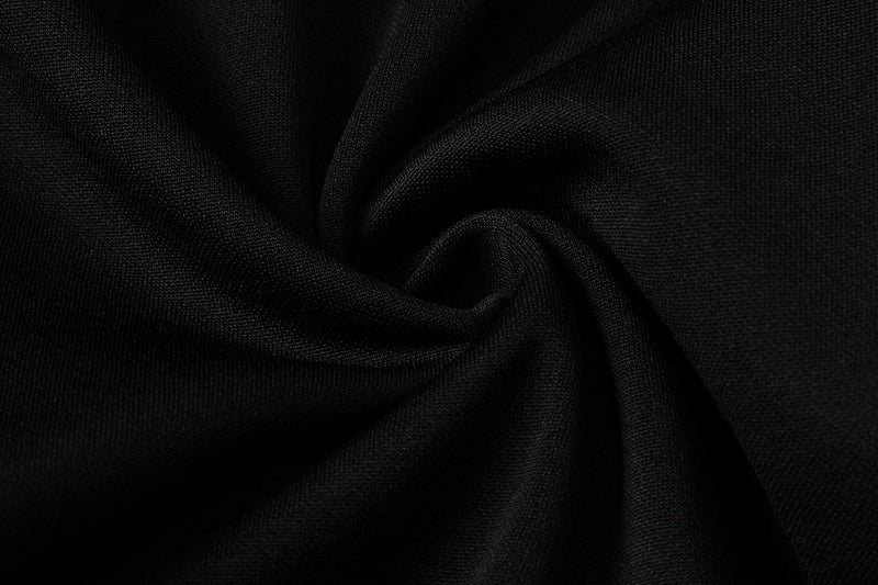 KIT PASSEIO COM CAPUZ - PARIS SAINT GERMAIN (PSG) - PRETO E BRANCO