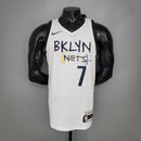 CAMISA BROOKLYN NETS - BRANCA EDIÇÃO GRAFITE -2021/ 2022