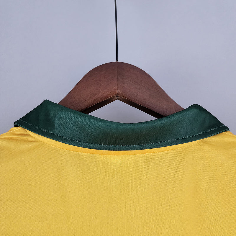CAMISA BRASIL - RETRÔ - CASA/ HOME - TORCEDOR - 1988
