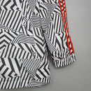 CORTA VENTO - MANCHESTER UNITED- PRETO, BRANCO E VERMELHO