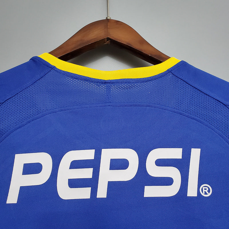 MANGA LONGA BOCA JUNIORS - RETRÔ - TORCEDOR - 2003