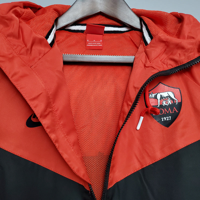 CORTA VENTO - ROMA - VERMELHO E PRETO