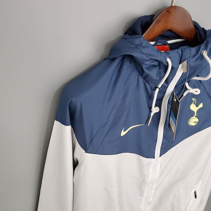 CORTA VENTO - TOTTENHAM - BRANCO E AZUL
