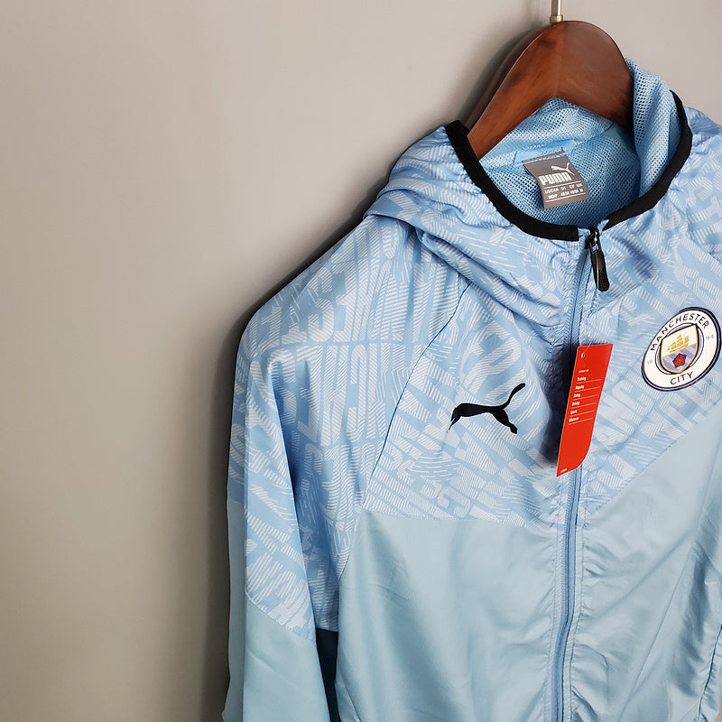 CORTA VENTO - MANCHESTER CITY- AZUL CLARO