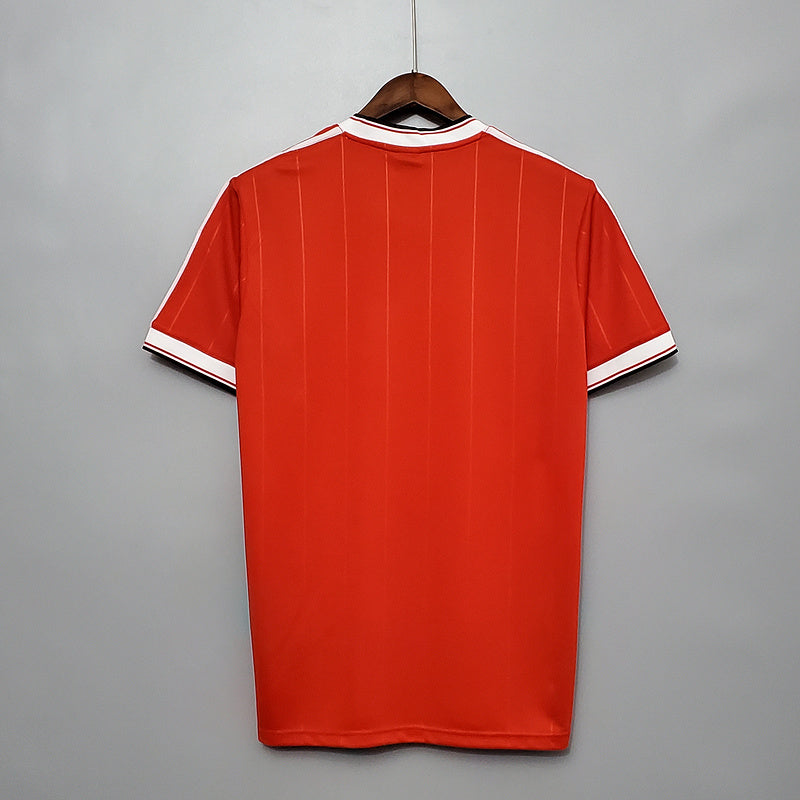 CAMISA MANCHESTER UNITED - RETRÔ - TORCEDOR - 1983
