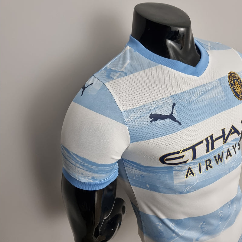 Camisa Manchester City I 21/22 Versão Jogador + Personalização Grátis -  Imports do vale