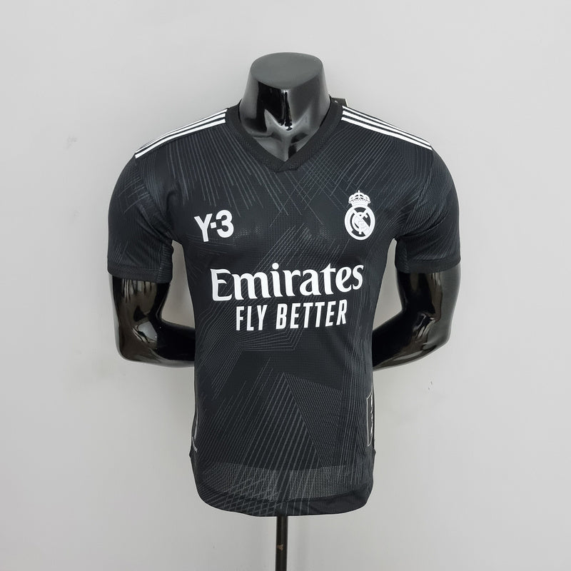 CAMISA REAL MADRID - SPECIAL BLACK Y-3 - JOGADOR - 22/ 23