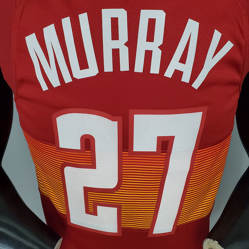 CAMISA DENVER NUGGETS - CITY EDITION VERMELHA 2021