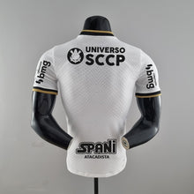 Carregar imagem no visualizador da galeria, CAMISA CORINTHIANS - CASA/ HOME - TODOS OS PATROCÍNIOS - JOGADOR - 22/23
