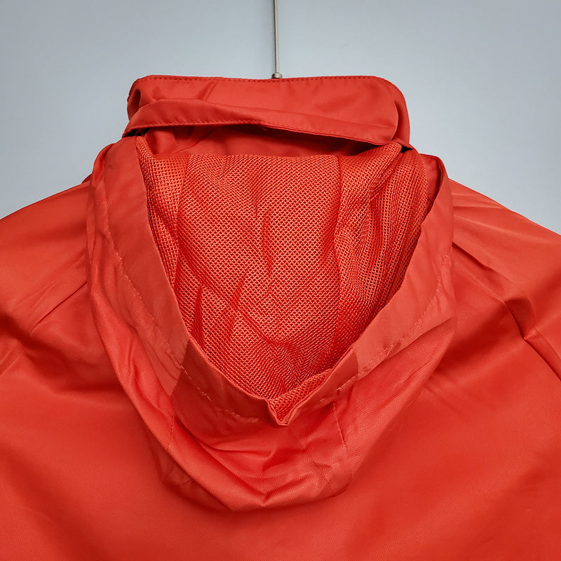 CORTA VENTO - SÃO PAULO - VERMELHO, BRANCO E PRETO