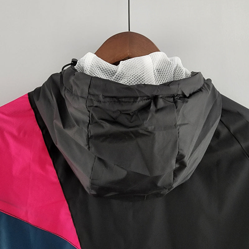 CORTA VENTO - STREETWEAR - PRETO, AZUL E ROSA - 2022