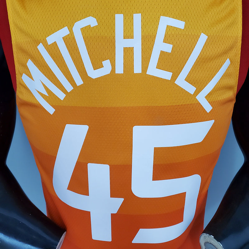 CAMISA UTAH JAZZ - CITY EDITION - LARANJA DEGRADÊ