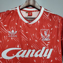 CAMISA LIVERPOOOL - RETRÔ - TORCEDOR - 1989