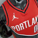 CAMISA PORTLAND TRAIL BLAZERS - CITY EDITION VERMELHA LIMITADA 2021