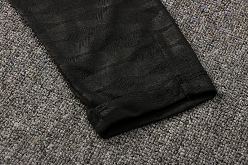 KIT PRÉ JOGO - BARCELONA - PRETO E ROXO