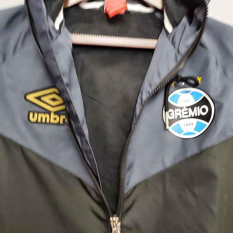 CORTA VENTO - GRÊMIO - AZUL ESCURO E PRETO