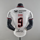 CAMISA FLAMENGO - FORA / AWAY - TODOS OS PATROCÍNIOS - JOGADOR - 22/23
