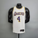 CAMISA LAKERS - BRANCA COM NIKE BRILHANTE - 75TH ANNIVERSARY - ICON EDITION - 2021/ 2022