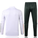 KIT PRÉ JOGO - MANCHESTER UNITED - BRANCO, PRETO E LARANJA