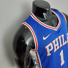 Carregar imagem no visualizador da galeria, CAMISA PHILADELPHIA 76ERS - AZUL - 21/22
