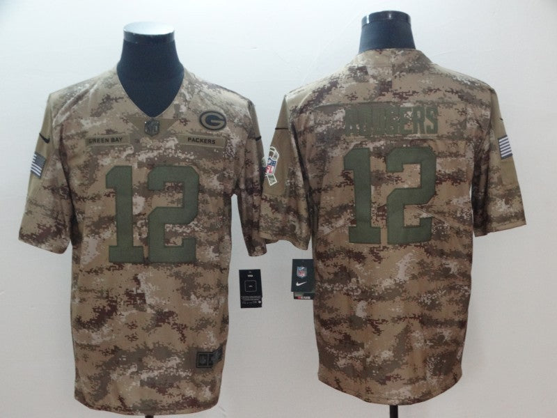 CAMISA GREEN BAY PACKERS - NFL - VERDE CAMUFLADO