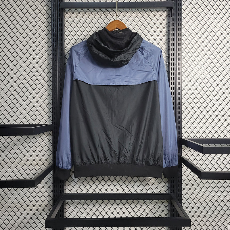 CORTA VENTO - CHELSEA - PRETO E AZUL