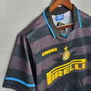 CAMISA INTER DE MILÃO - RETRÔ - TORCEDOR - 1997